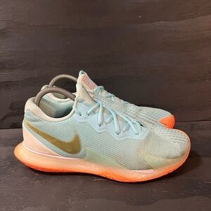Nike Air Zoom Vapor Cage 4 Women’s Size 9 Copa Bright Mango CD0431-400